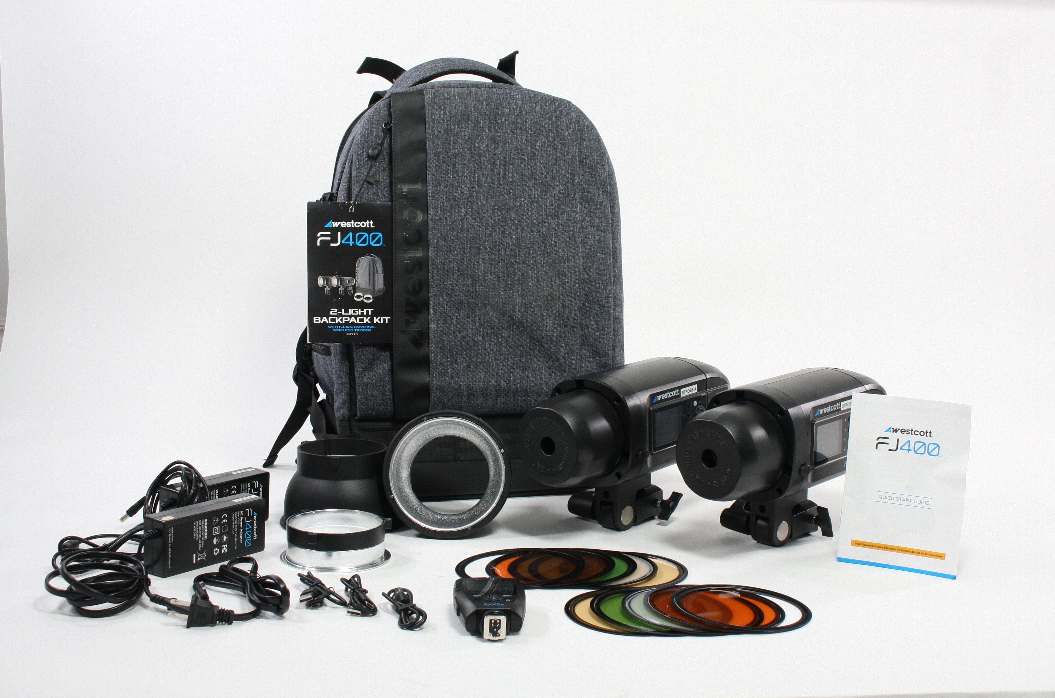Westcott FJ400 2 Strobe Kit in Backpack