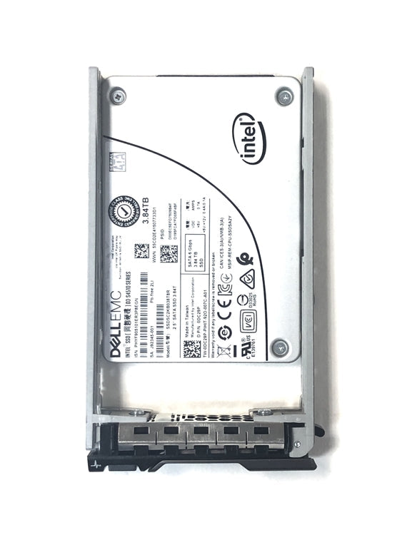 WRVF3 Dell 3.84TB TLC SATA 6Gbps SFF Read Intensive 2.5-inch Solid State Drive