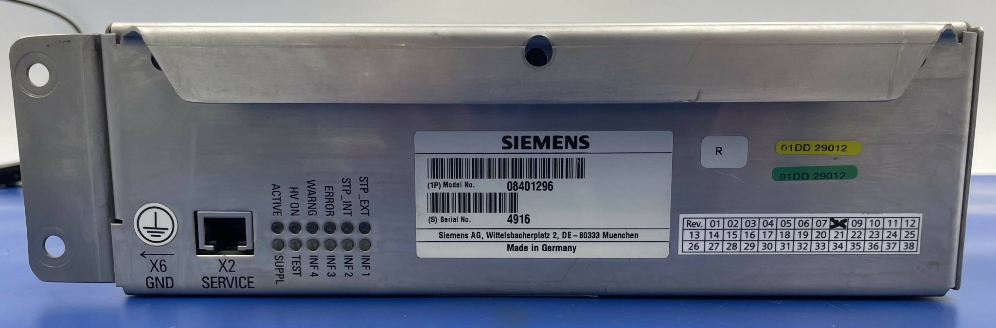 XDC COMPONENT (08401296/8401296/08368958 SIEMENS