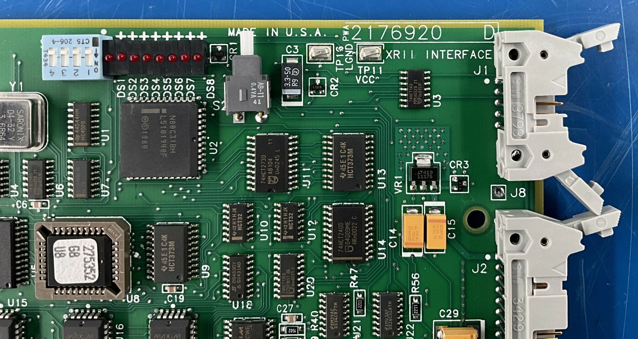 XRII INTERFACE BOARD (2176920 REV. D GE