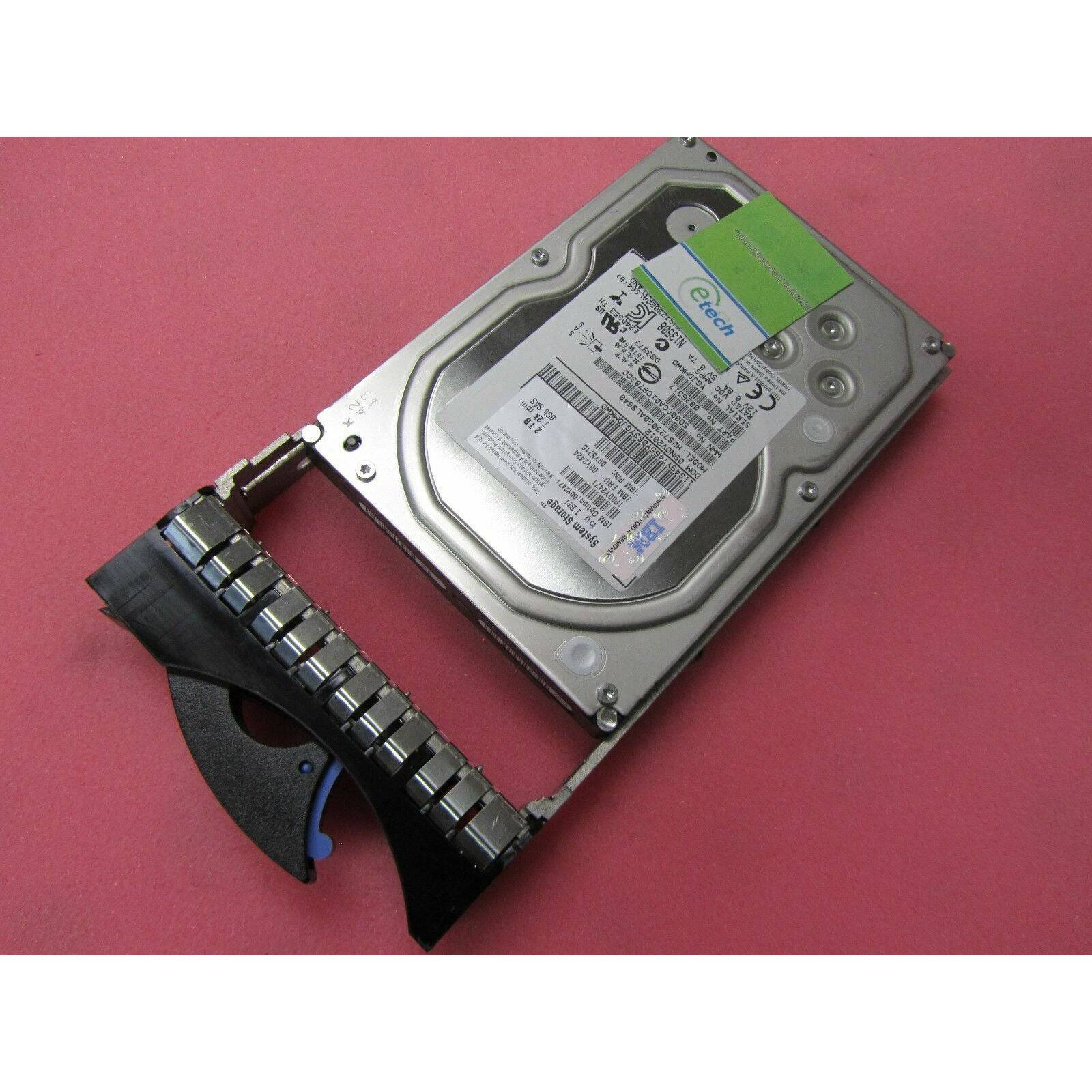 00Y2471 / 00Y2424 IBM 2TB SAS 7200RPM 6GB NL 3.5IN HDD for System Storage V3700 - AloinfoUSA