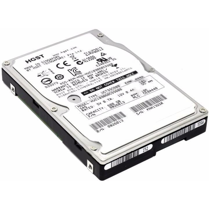 0B26071 HGST HUC109060CSS600 600GB 10K SAS 2.5" 6G HDD Hard Drive - AloinfoUSA