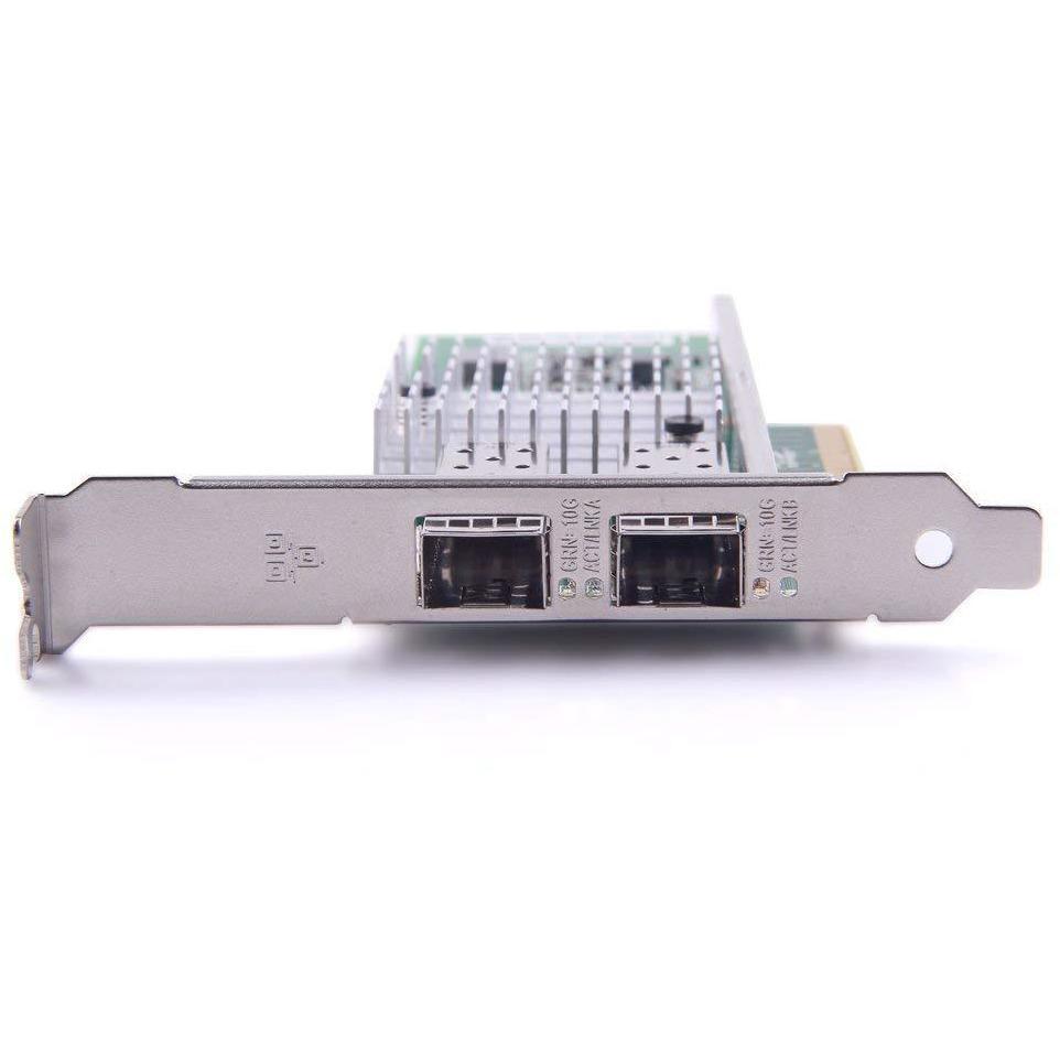 10Gtek for Intel E10G42BTDA 82599ES Chip 10GbE Ethernet Converged Network Adapter X520-DA2/X520-SR2, PCI-E X8 Dual SFP+ Port - AloinfoUSA