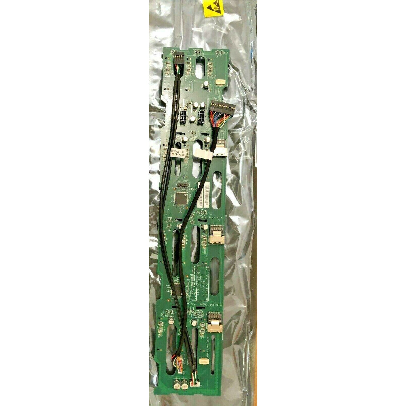 11013246 RD640 RD630 8 Disk Server Hard Disk Backplane Contains Wire 03X3828 - AloinfoUSA