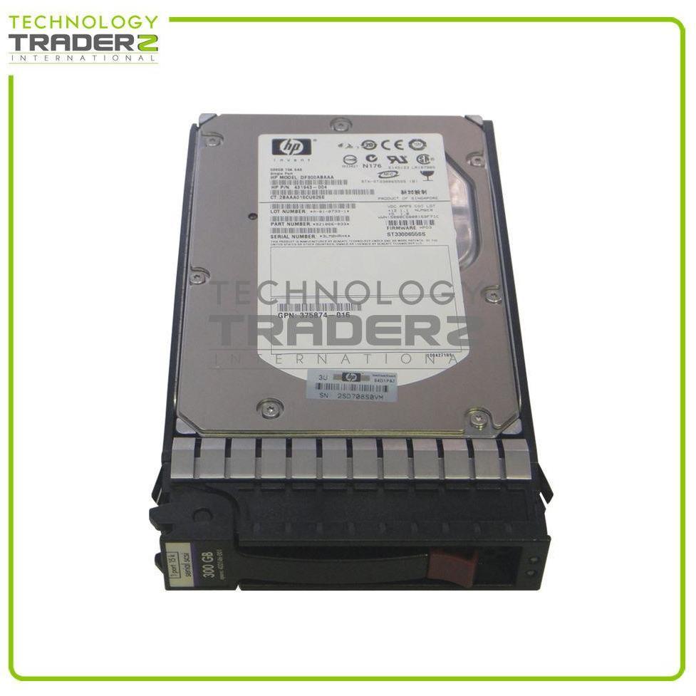 432146-001 HP 300GB 15K SAS 3.5 Hard Drive 481653-003 375874-016 431944-B21 882780637726 - AloinfoUSA