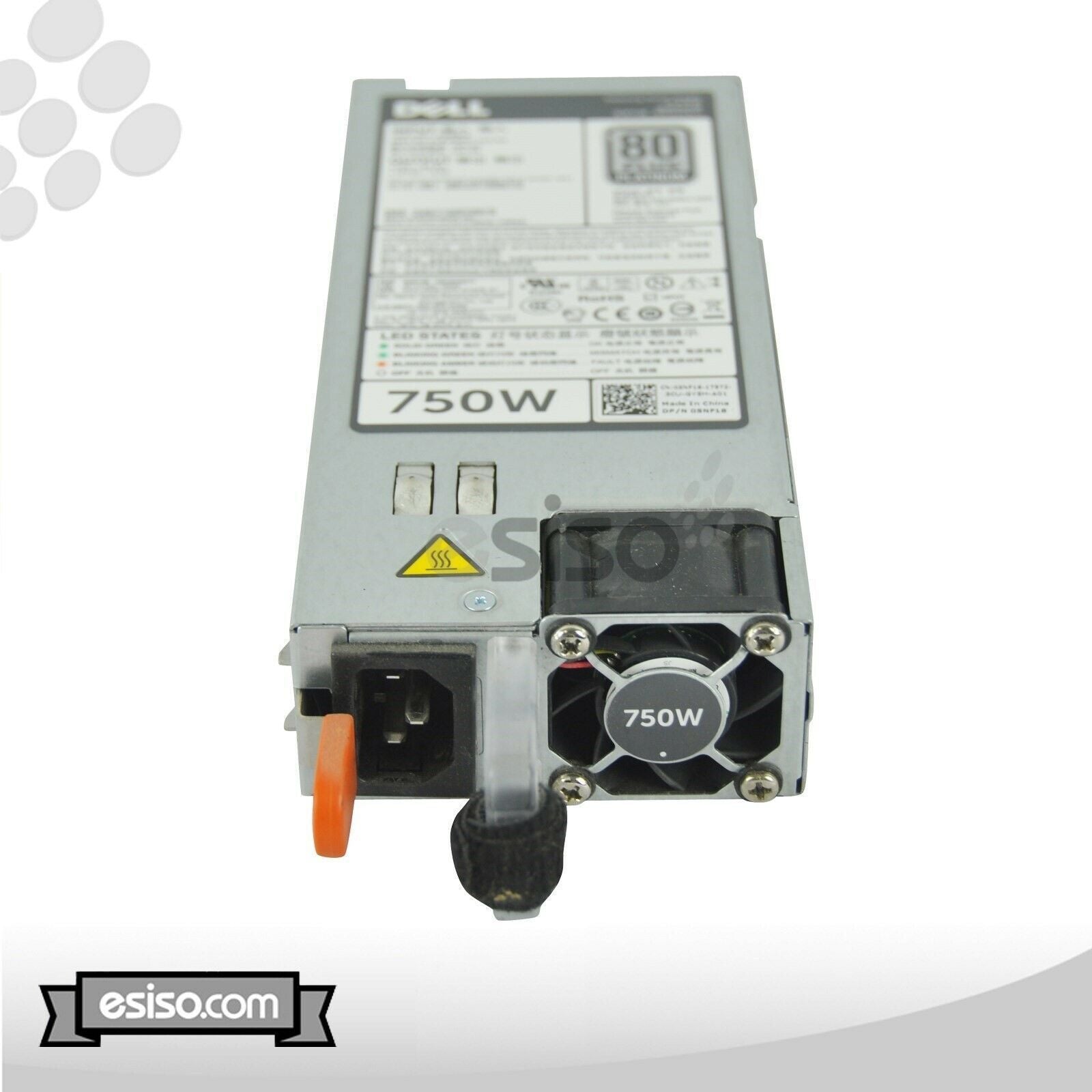 5NF18 05NF18 DELL POWEREDGE R820 R720 R620 R520 620 T420 T320 750W POWER SUPPLY 606024360115 - AloinfoUSA