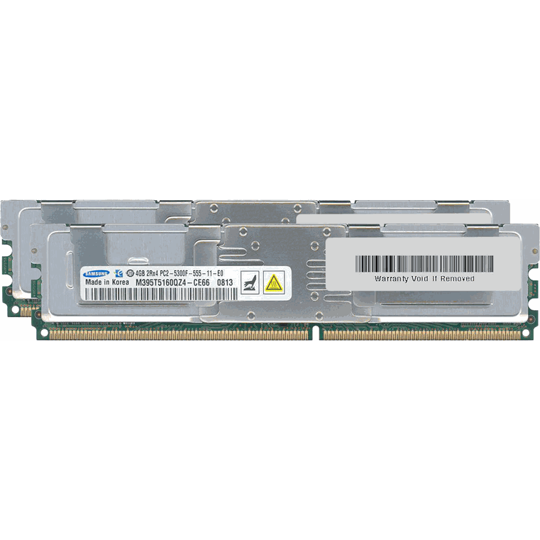 Memoria 8GB (2x4GB) DDR2 667MHz 240-Pin ECC FB-DIMM PC2-5300 para Dell A2146192 - AloinfoUSA