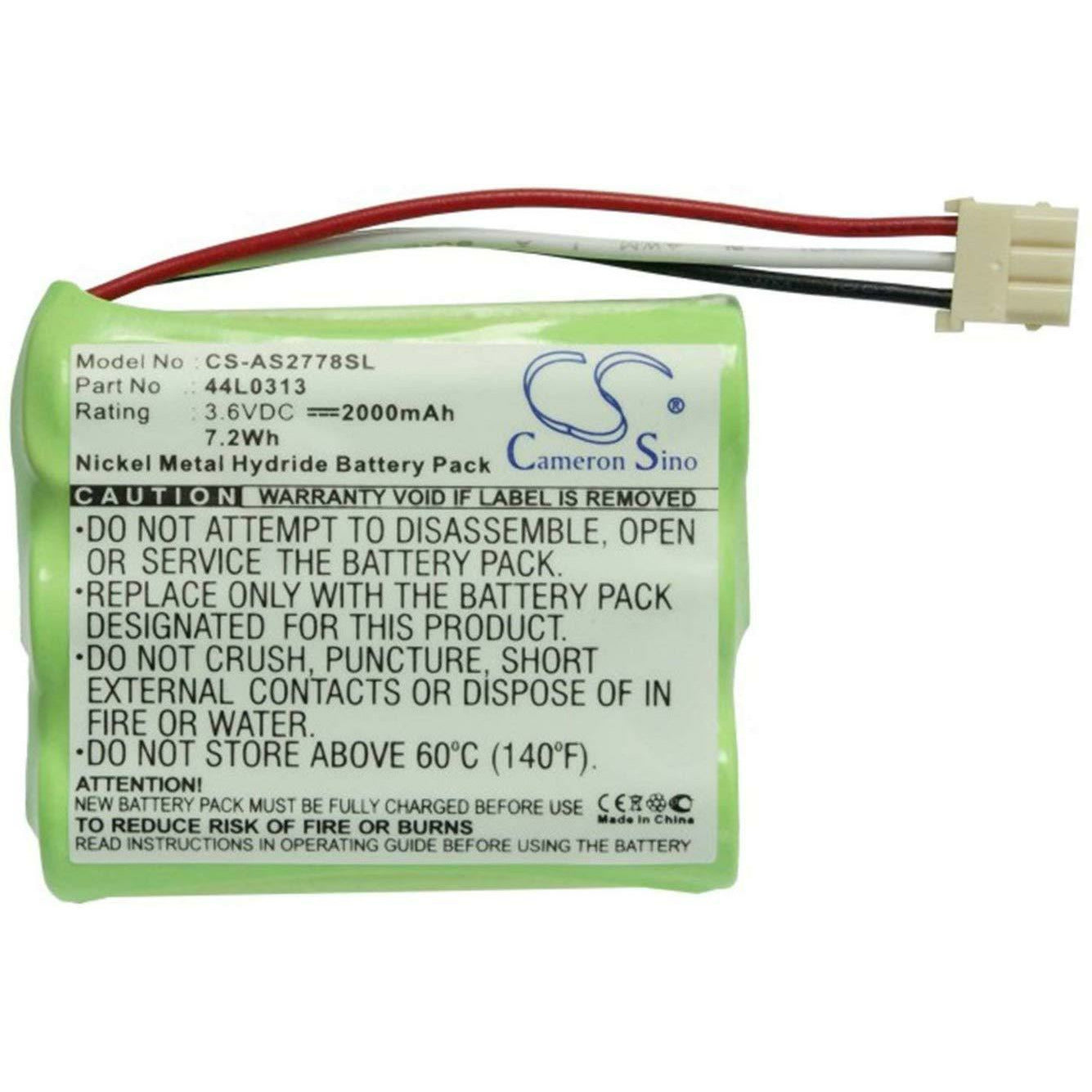 Bateria 2000mAh Battery for IBM AS400, AS400 i5, AS2740, Cache Controller FC2778, - AloinfoUSA