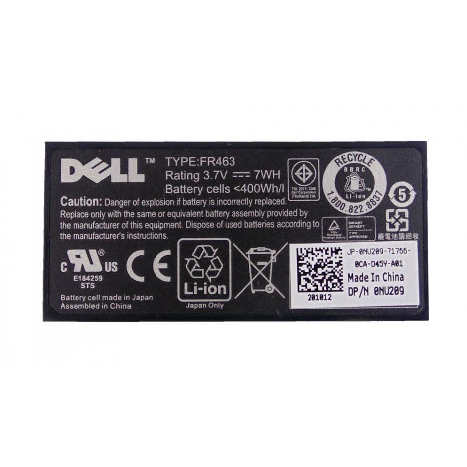 Bateria FR463 NU209 For DELL PERC H700 H800 5i 6i Integrated RAID Controller - AloinfoUSA