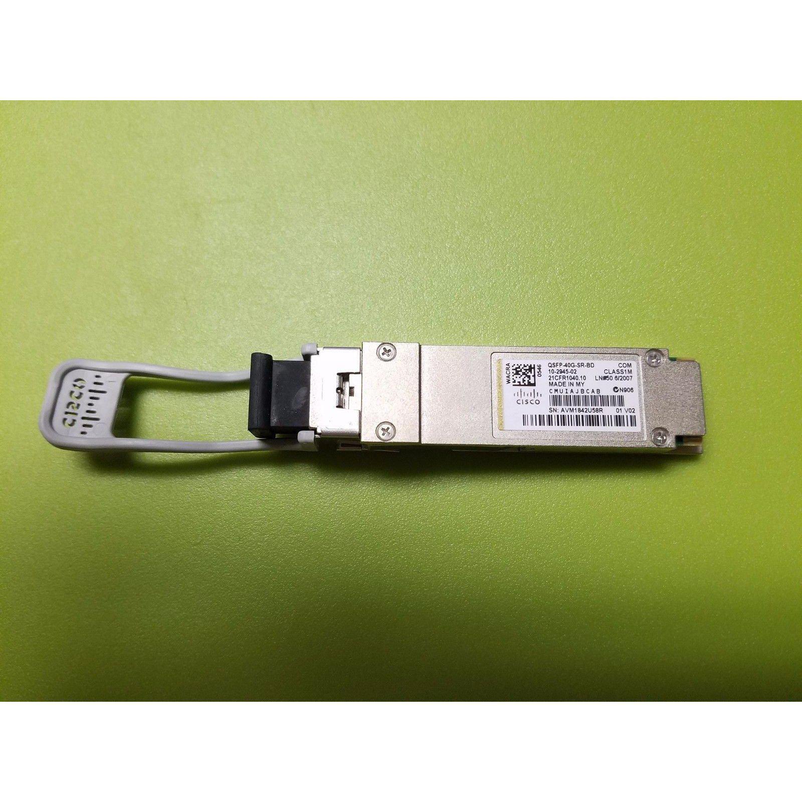 Cisco QSFP-40G-SR-BD 40G-Base QSFP+ Transceiver Module QSFP-40GSR-BD 636946536497 - AloinfoUSA