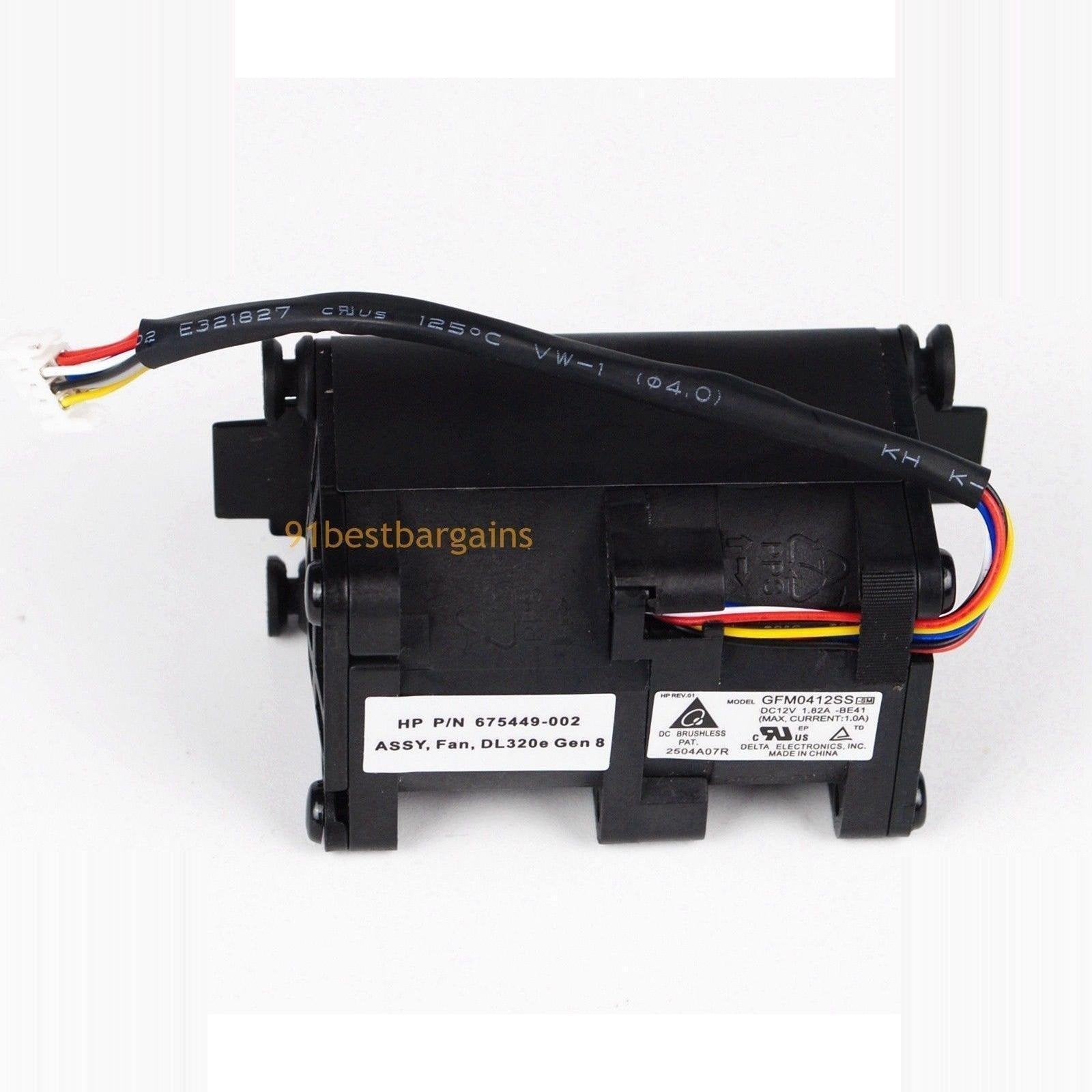 Cooling Fan for HP DL320E G8 675449-002 GFM0412SS DD003 Cooler Server - AloinfoUSA