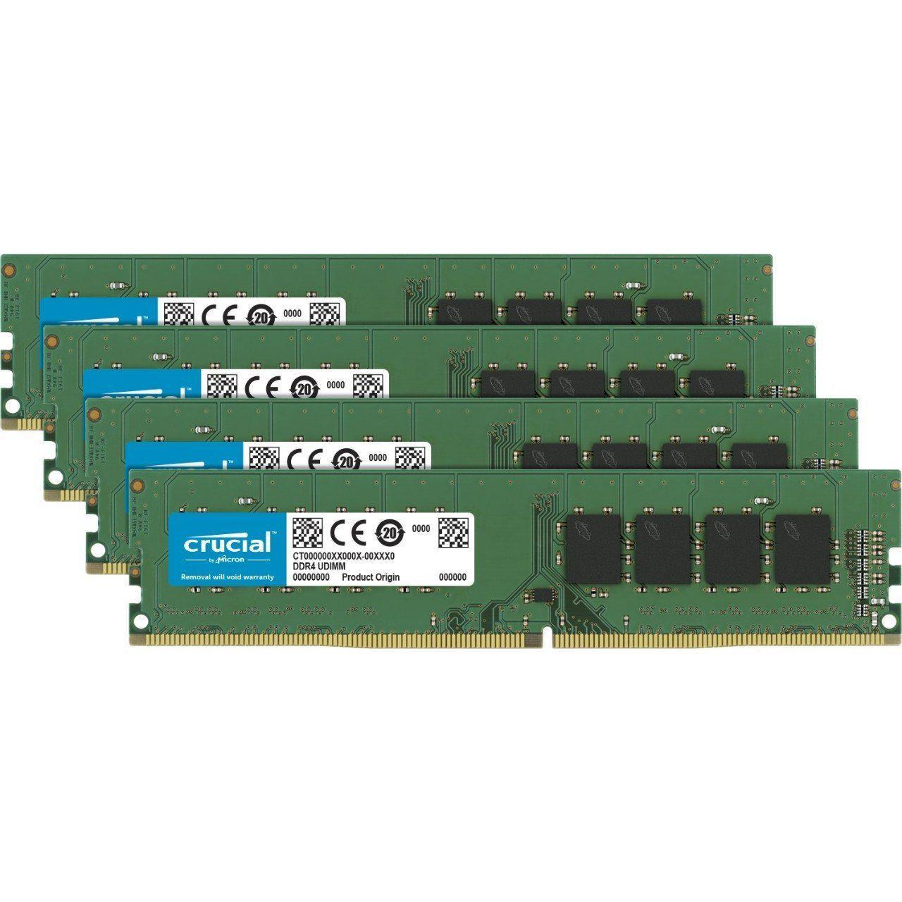 Crucial 16GB Kit (8GBx2) DDR4 2133 MT/s (PC4-17000) SR x8 Unbuffered DIMM 288-Pin Memory - CT2K8G4DFS8213 - AloinfoUSA