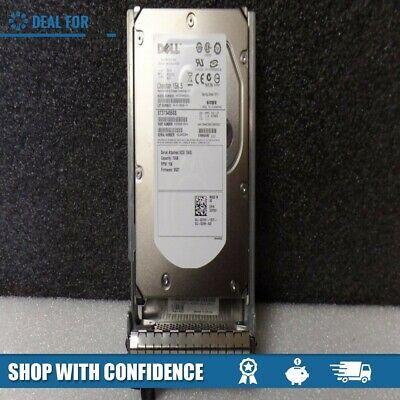 DELL 0GY581/GY581/9Z3066-054/ST373455SS- 73GB 15K SAS 3.5" HARD DRIVE WITH TRAY - AloinfoUSA