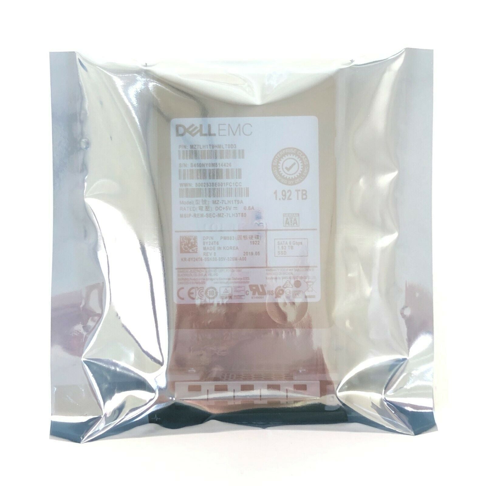 Dell 1.92TB SSD SATA Read Int 2.5" Drive PowerEdge R330 R430 R530 R630 R730 R930 - AloinfoUSA