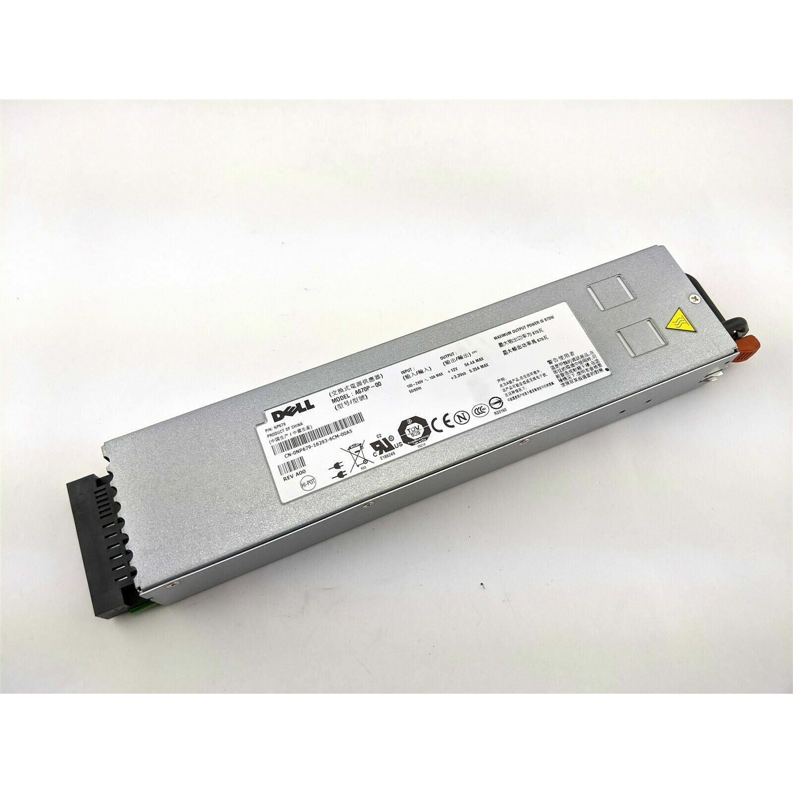 Dell A670P-00 H Plug 670 Watt Poweredge 1950 Redundant Power Supply Slot Module - AloinfoUSA