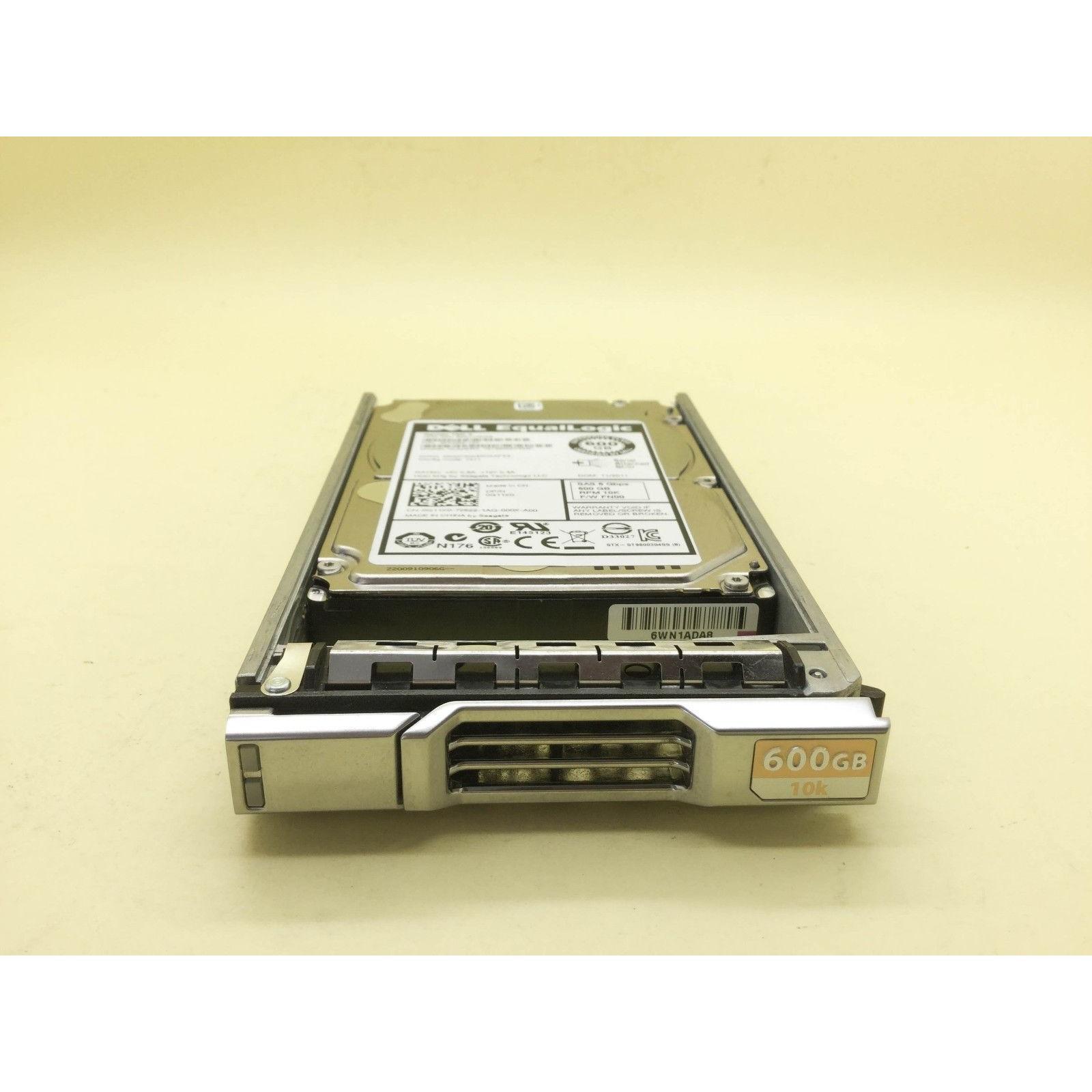 Dell G11X0 0G11X0 600GB 10K SAS 2.5'' 6G EqualLogic HDD Hard Drive Disco - AloinfoUSA