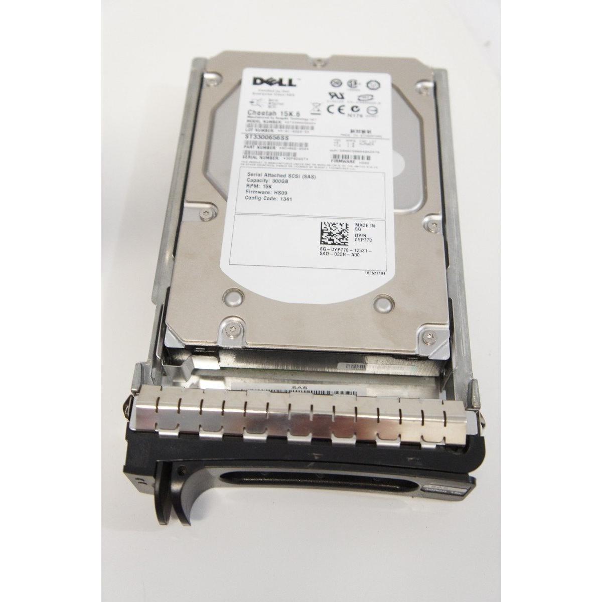Dell ST3300656SS 300GB 15K SAS 9CH066-050 YP778 Hard Drive w/ Tray - AloinfoUSA