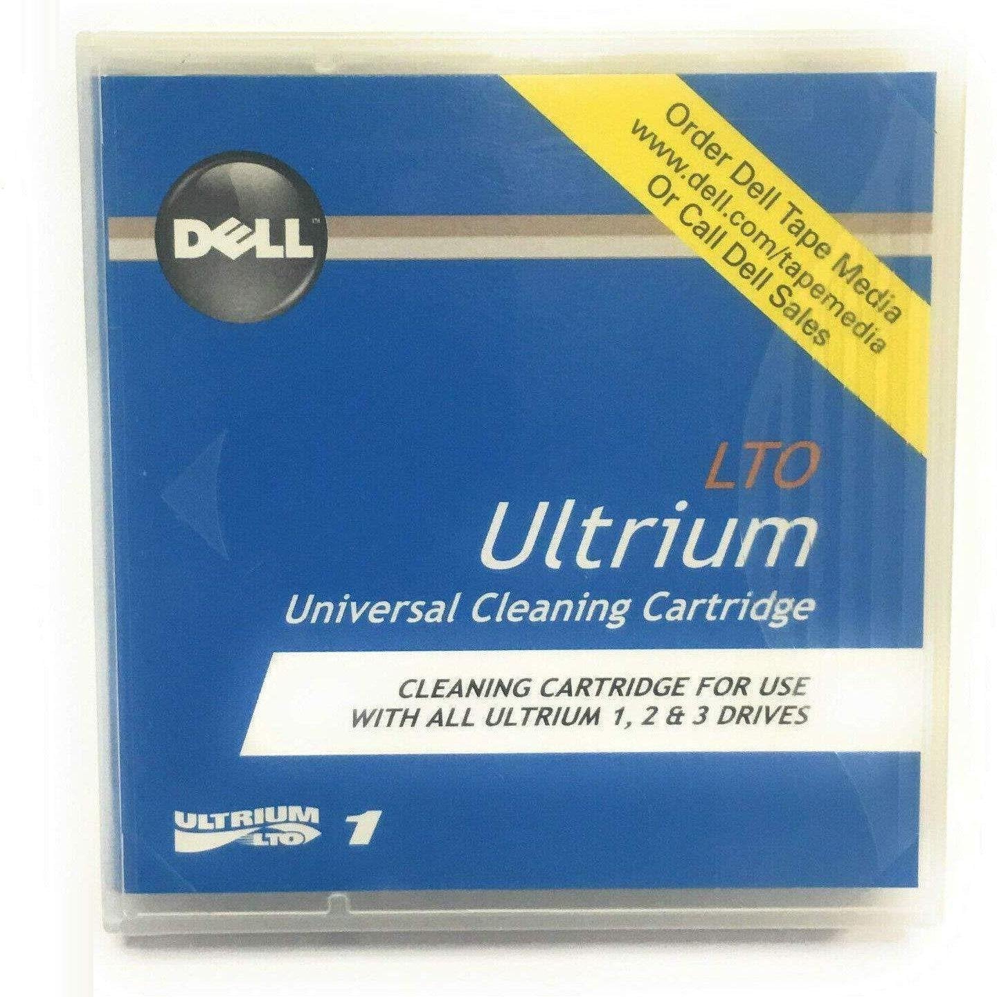 DELL Ultrium LTO Universal Cleaning Cartridge, Part # 01X024 for LTO-1, LTO-2, LTO-3, LTO-4 &amp; LTO-5 Ultrium Drives - AloinfoUSA