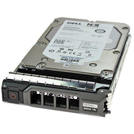 Dell W347K 600GB 15K 16MB 6.0GBps 3.5" Enterprise Class SAS Hard Drive in Poweredge R Series Tray - AloinfoUSA