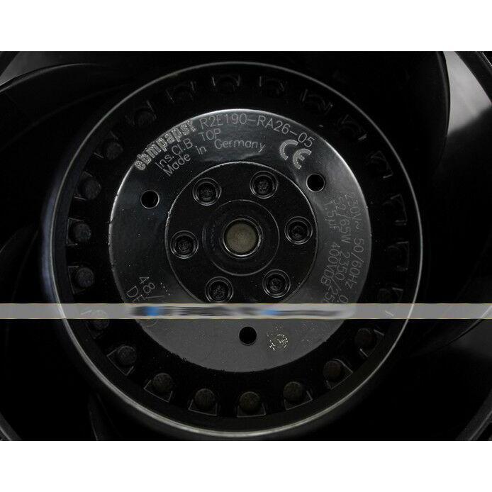 Ebmpapst R2E190-RA26-05 230V 52/65w centrifugal fan  190MM 2350/2500RPM Ebm papst - AloinfoUSA