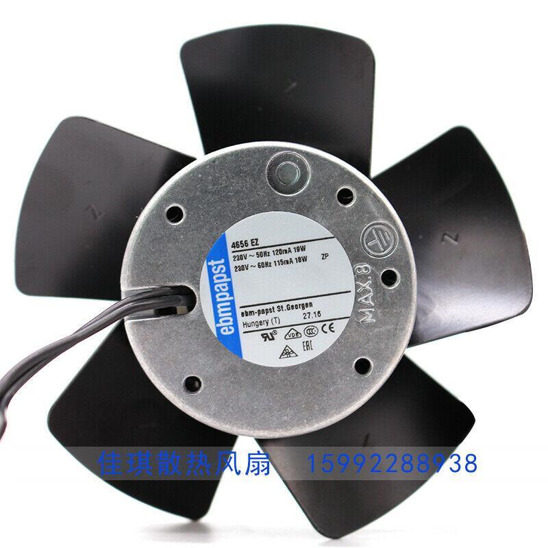 Ebmpapst spindle cooling fan 4656EZ 230V variable frequency motor axial fan cooler - AloinfoUSA