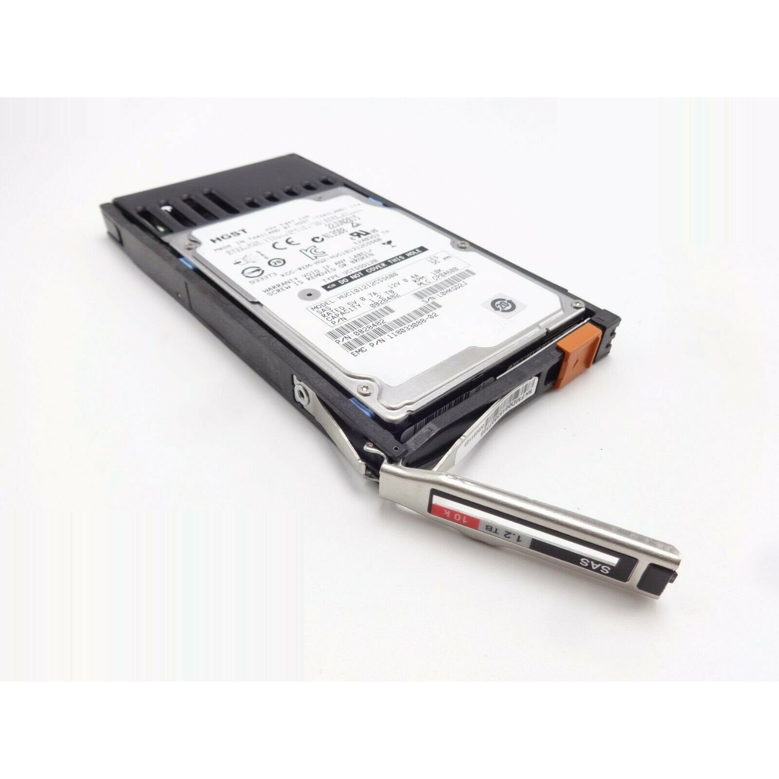 EMC 118033088-02 1.2TB 10K 6Gbps 2.5" SAS Small Form Factor Hard Drive with tray - AloinfoUSA