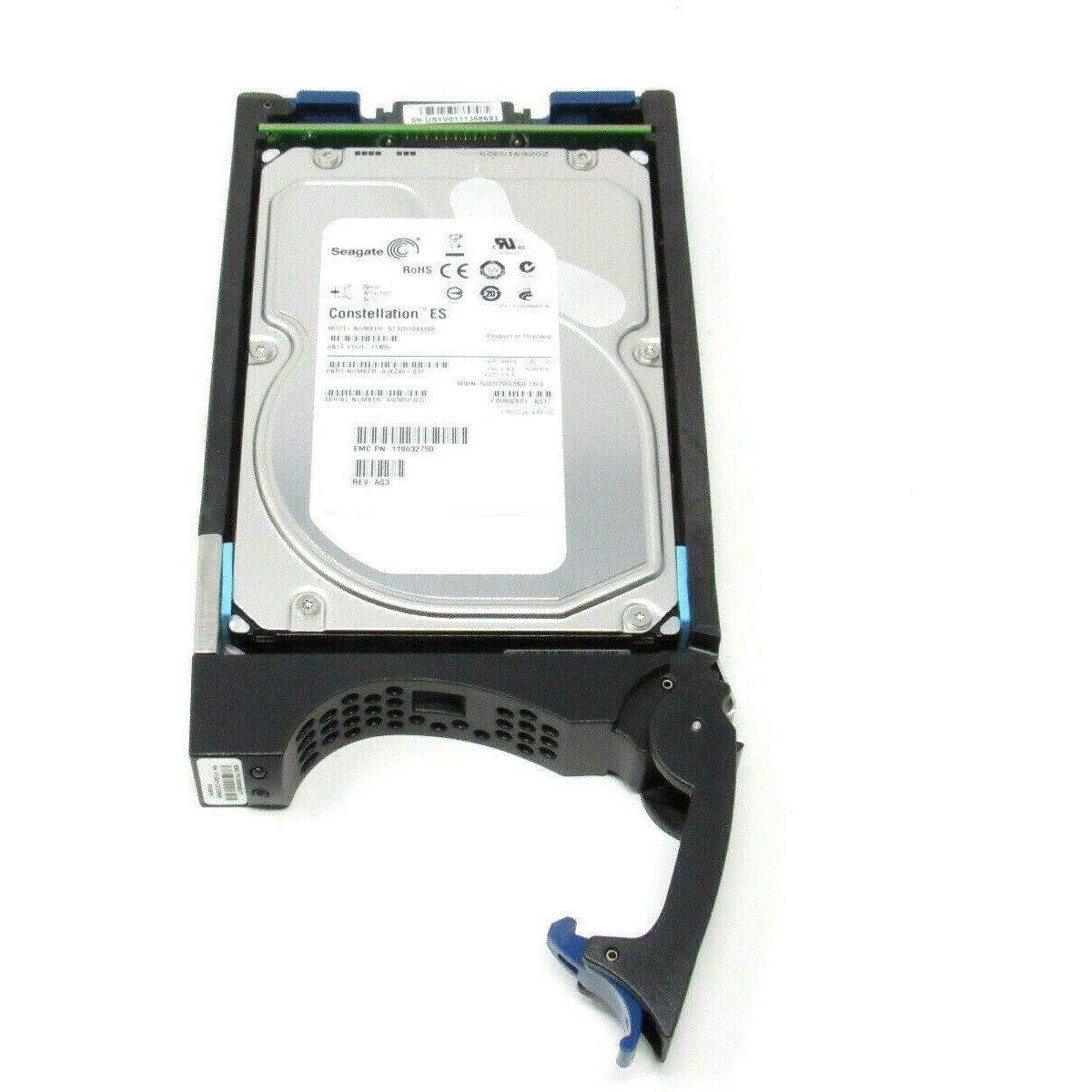 EMC VNX VNXe 005049277 2TB 7.2K SAS 6GBPS 3.5” 005049449 005050140 w/tray - AloinfoUSA