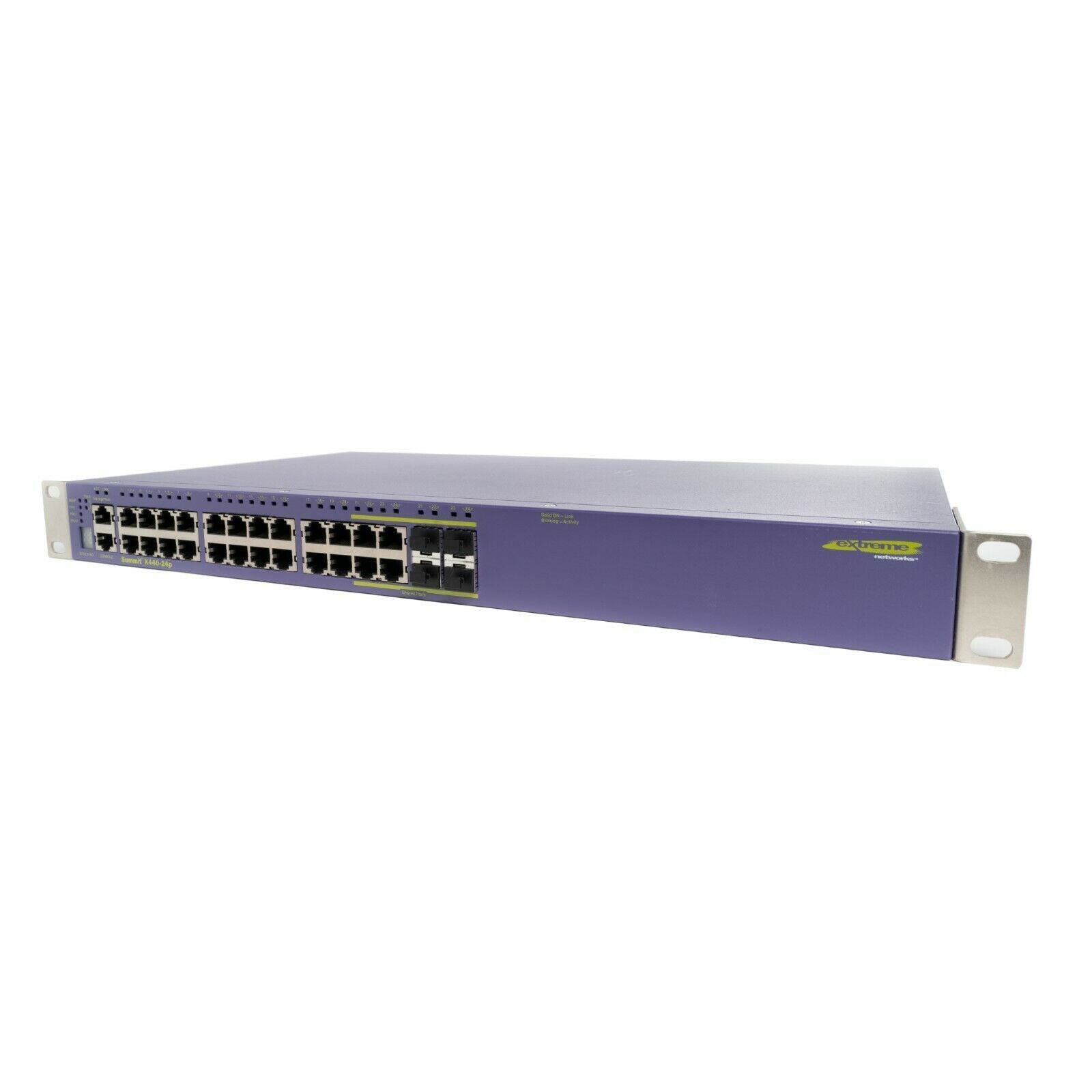 Extreme Networks Management Switch 16504 Summit X440-24P 24 Port, POE+, 4 SFP L3 644728165049 - AloinfoUSA