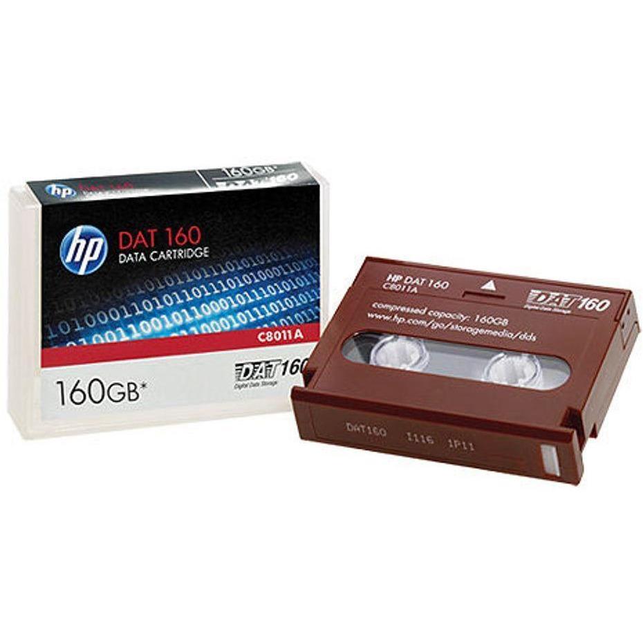 Fita HP DAT 160 Data Cartridge 80GB/160GB C8011A - AloinfoUSA