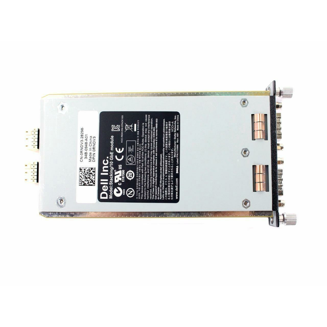Genuine Dell PowerConnect 7024 7048 7024P 7048P 10GE 10GbE Stacking Module RNDV3 0RNDV3 CN-0RNDV3 - AloinfoUSA