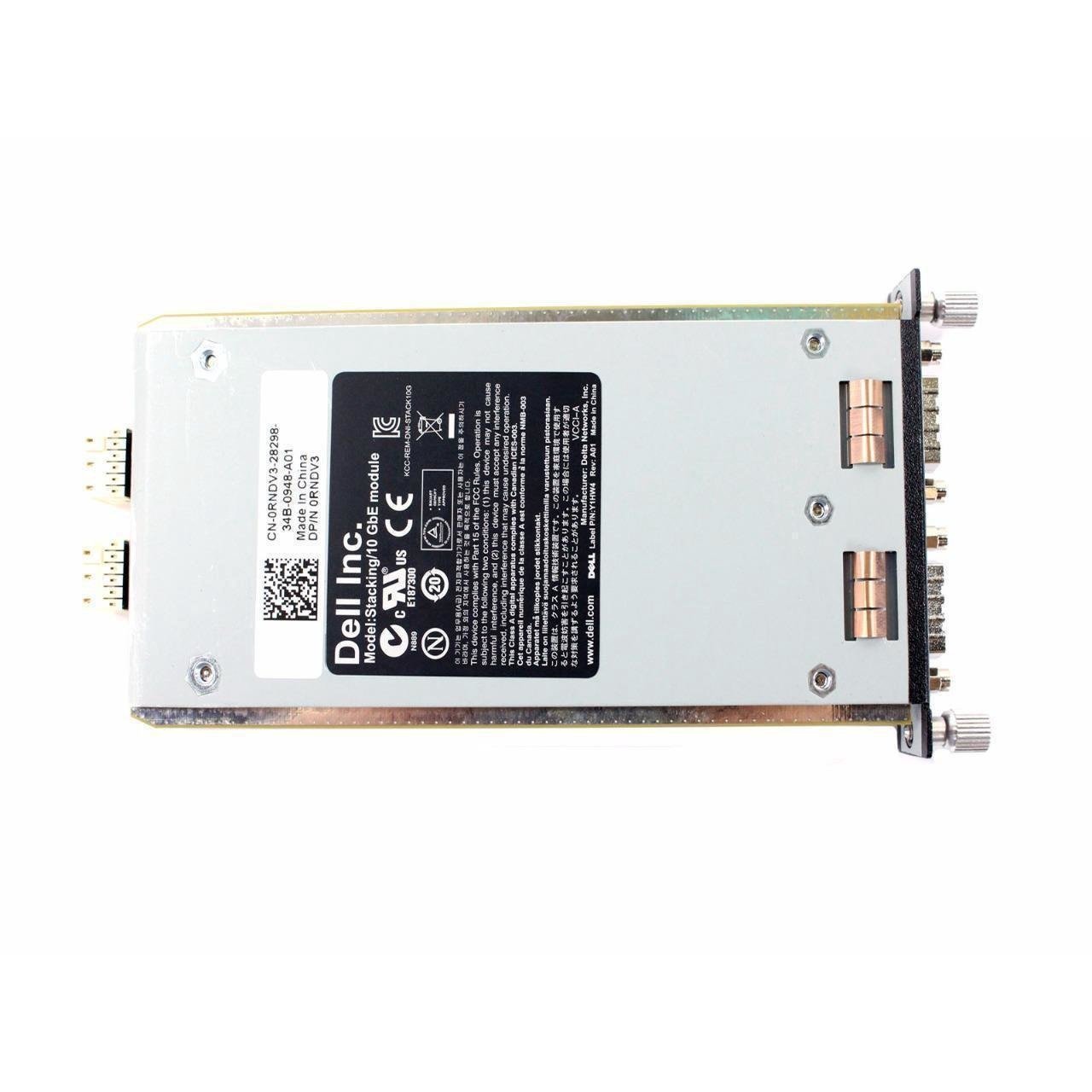 Genuine Dell PowerConnect 7024 7048 7024P 7048P 10GE 10GbE Stacking Module RNDV3 0RNDV3 CN-0RNDV3 - AloinfoUSA