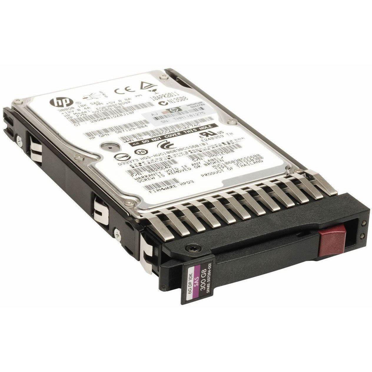HD 300GB SAS 10k RPM 2.5" 6G para HP Proliant G6, G7 - AloinfoUSA