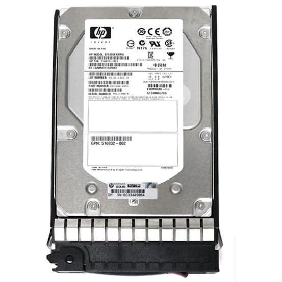 HD 300GB SAS 15k RPM 3.5" 6G Dual Port Hot Plug para HP 516810-001 - AloinfoUSA