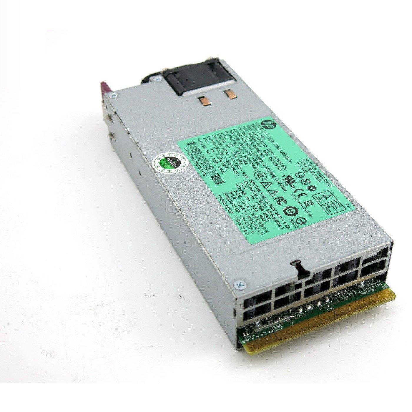 HP 1200 Watt G5 G6 G7 G8 ProLiant DL380 DL385 DL785 ML350 Server Power Supply 719826776647 - AloinfoUSA