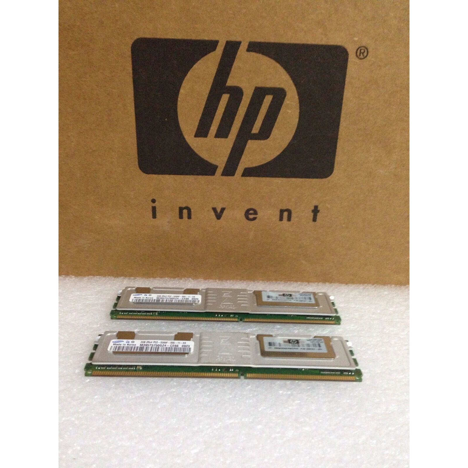HP 397413-B21/398707-051 4gb (2X2gb) PC2 5300 memory kit - AloinfoUSA