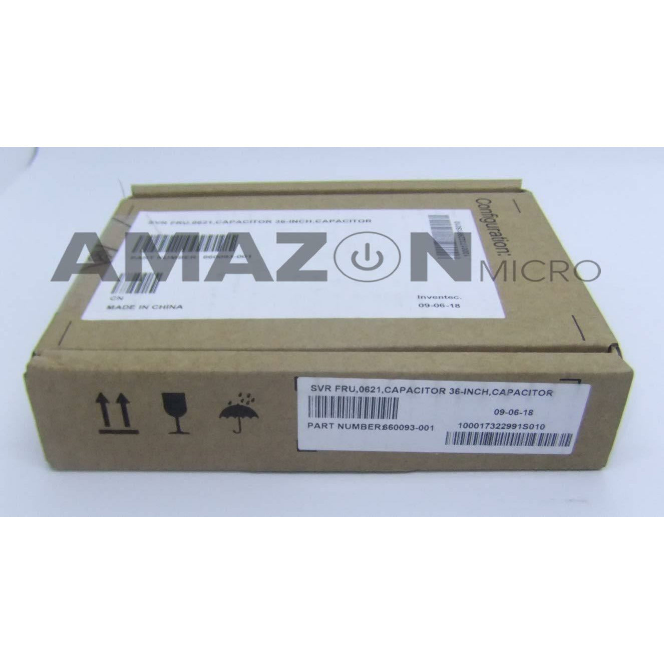 HP 660093-001 Capacitor Pack with 914mm (36 Inches) Long Cable - Provides Backup Power to the Flash-Backed Write Cache (FBWC) Memory Module for up to 80 Seconds in the Event of a System Power Failure - For Use with Smart Array Controllers - AloinfoUSA