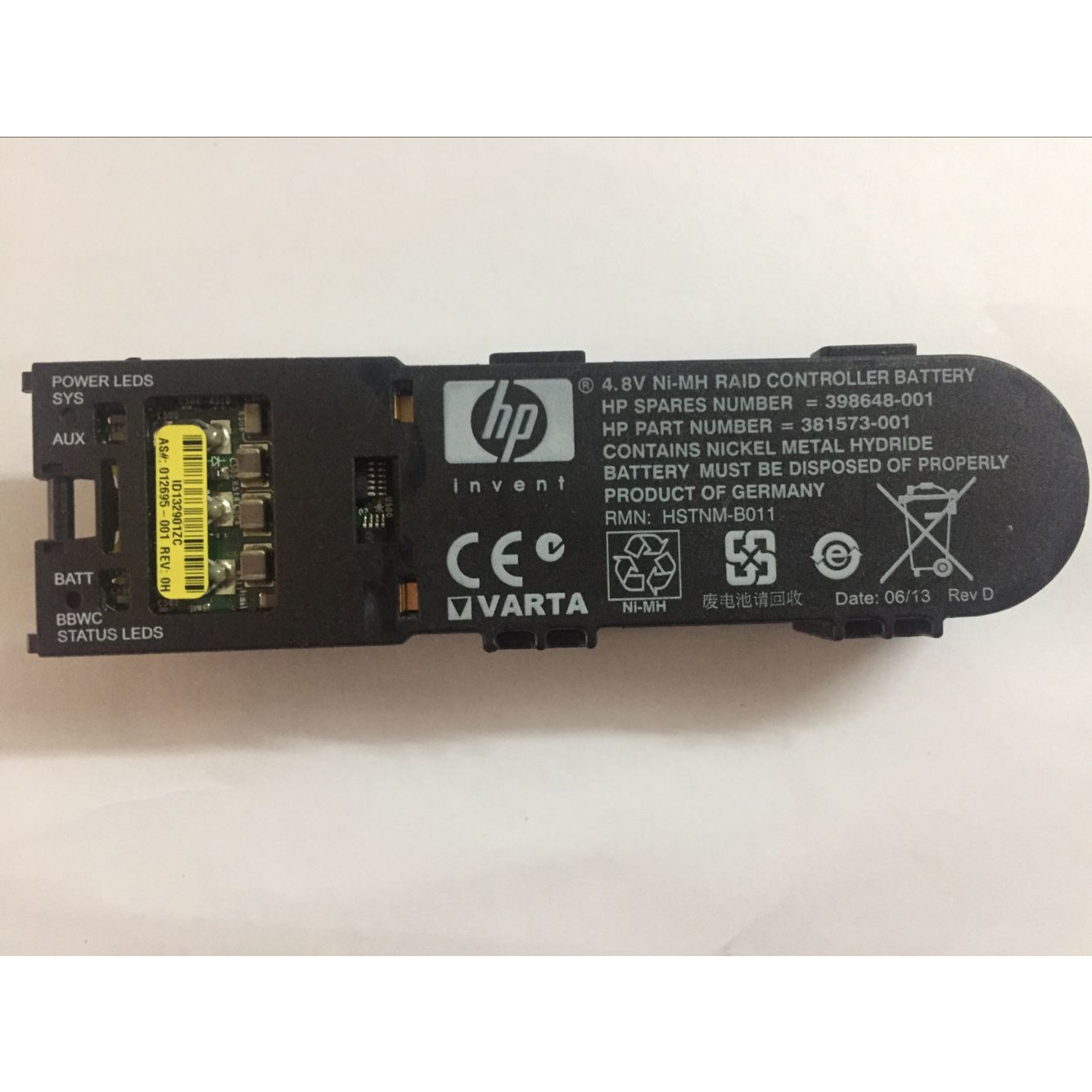 HP Battery 381573-001 398648-001 for Smart Array P400 P600 P800   2012 13 14 15 Bateria 4052777043359 - AloinfoUSA