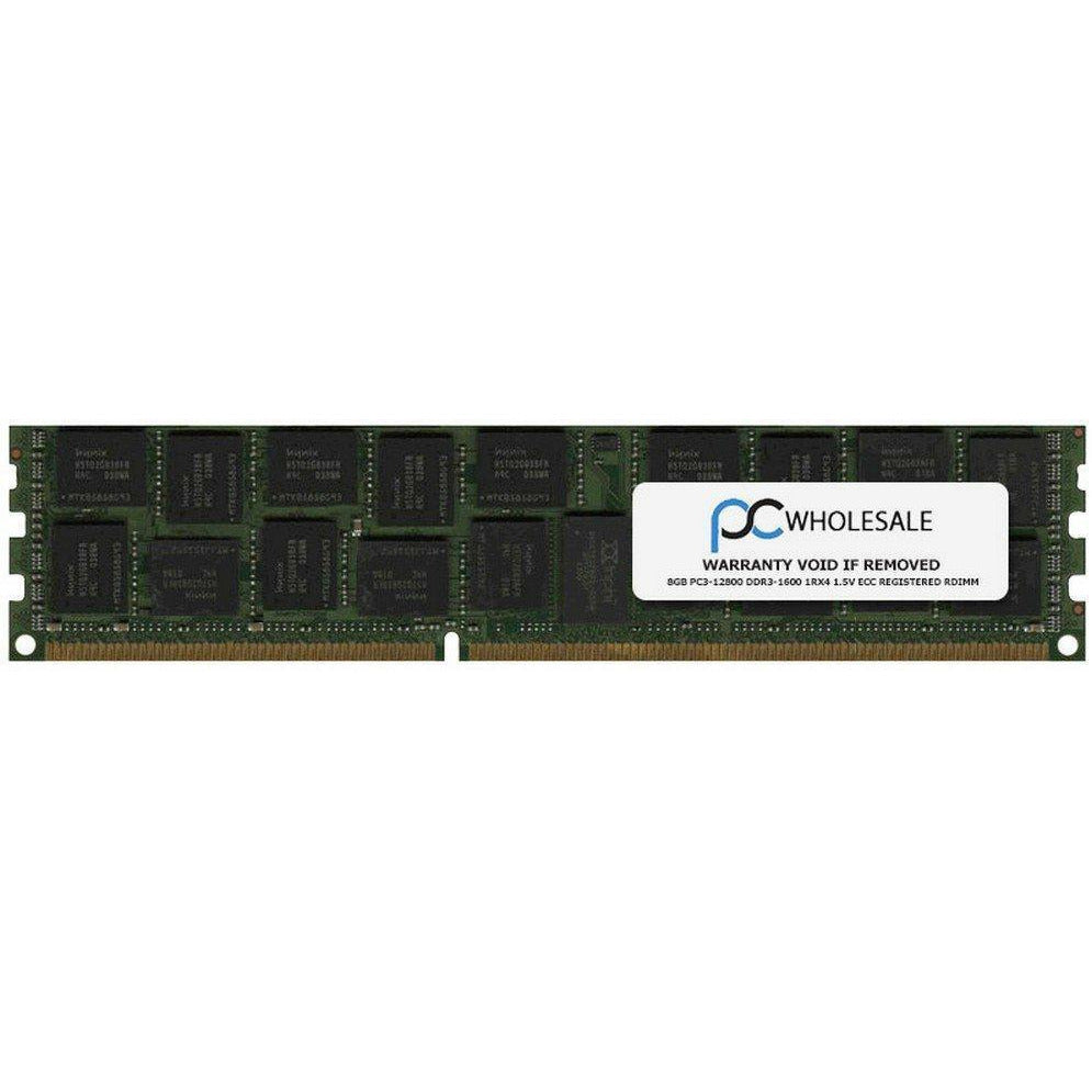 HP Compatible 8GB PC3-12800 DDR3-1600 1Rx4 1.5v ECC Registered RDIMM (HP PN# 647651-081) - AloinfoUSA