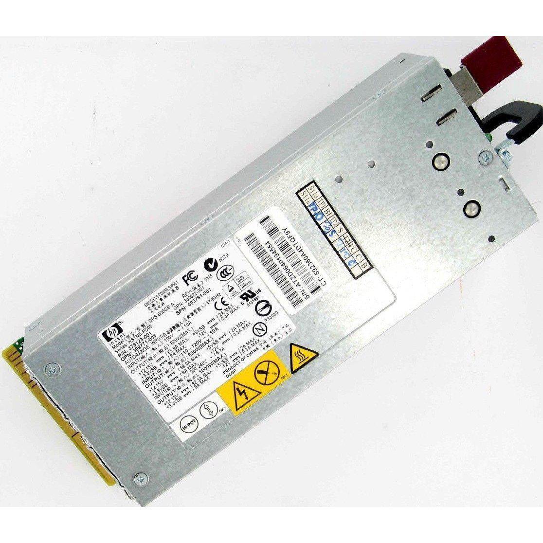 HP DL380 G5 PSU HP 403781-001 1000W Power Supply FIT DL385 G2 ML370 G5 ML350 G5 - AloinfoUSA
