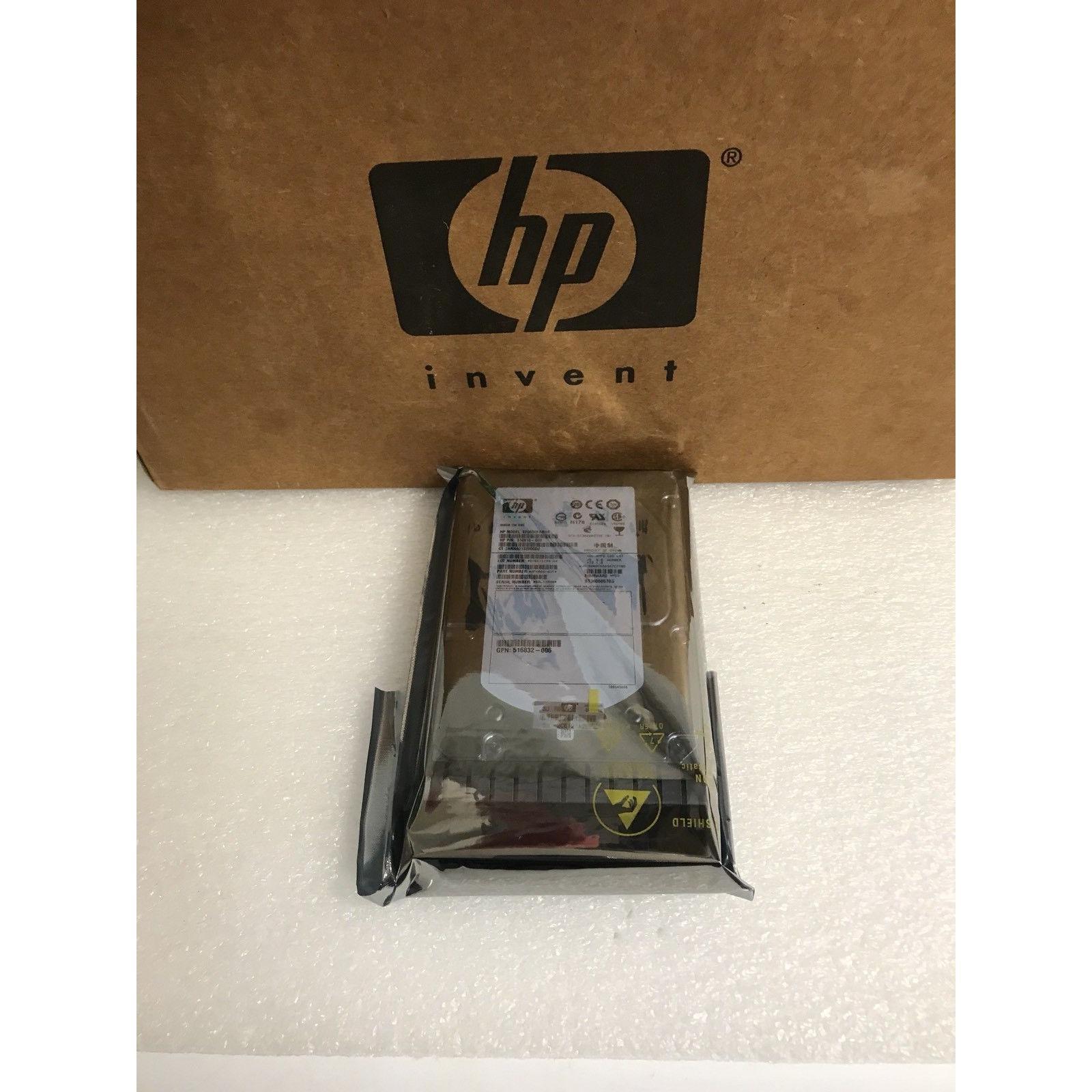 HP EF0600FARNA 516810-003 600GB 15K 3.5" 6G DUAL PORT HARD DRIVE - AloinfoUSA