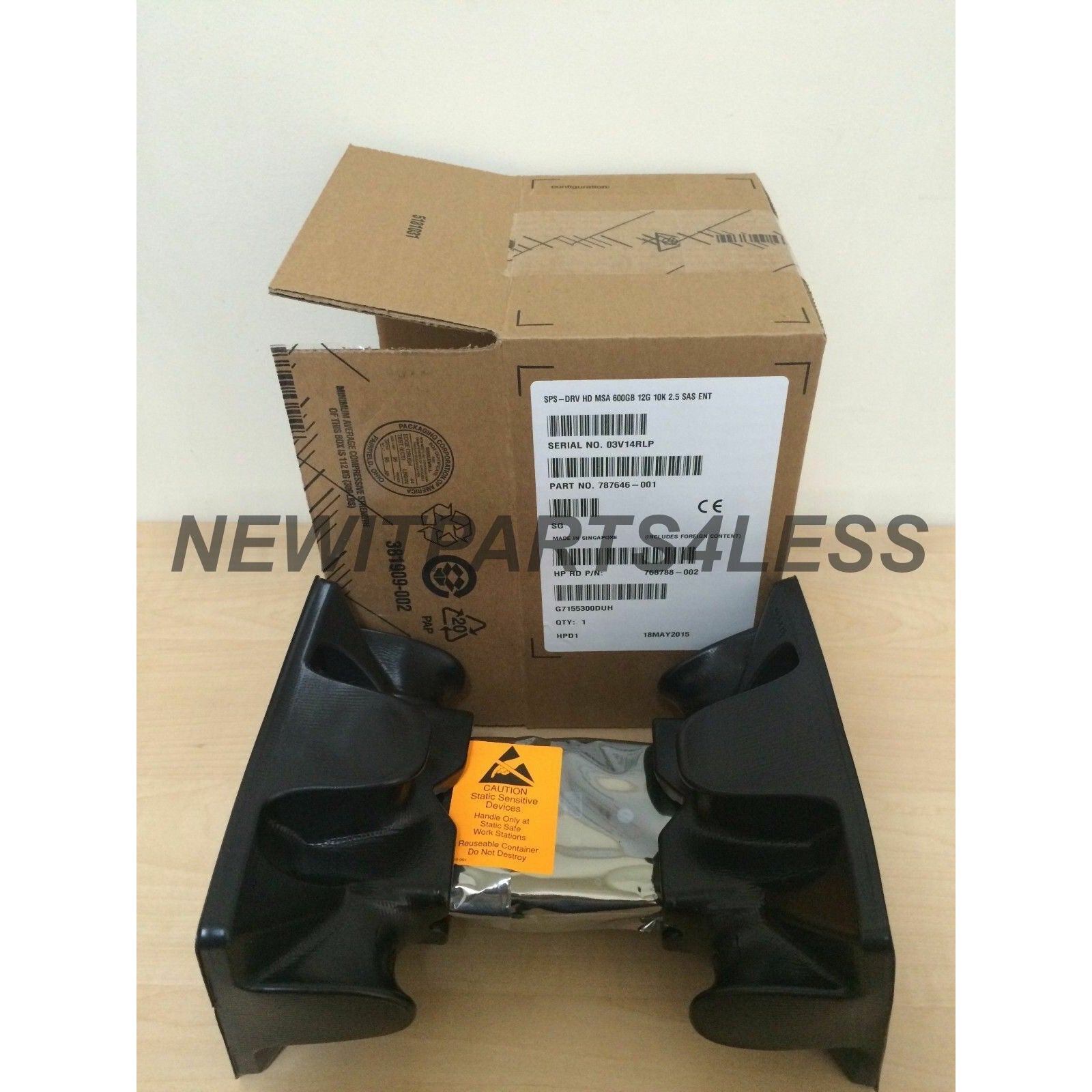 HP J9F46A | 787646-001 MSA 600GB 12G SAS 10K SFF 2.5IN DUAL PORT ENT HARD DRIVE 4514953791602 - AloinfoUSA