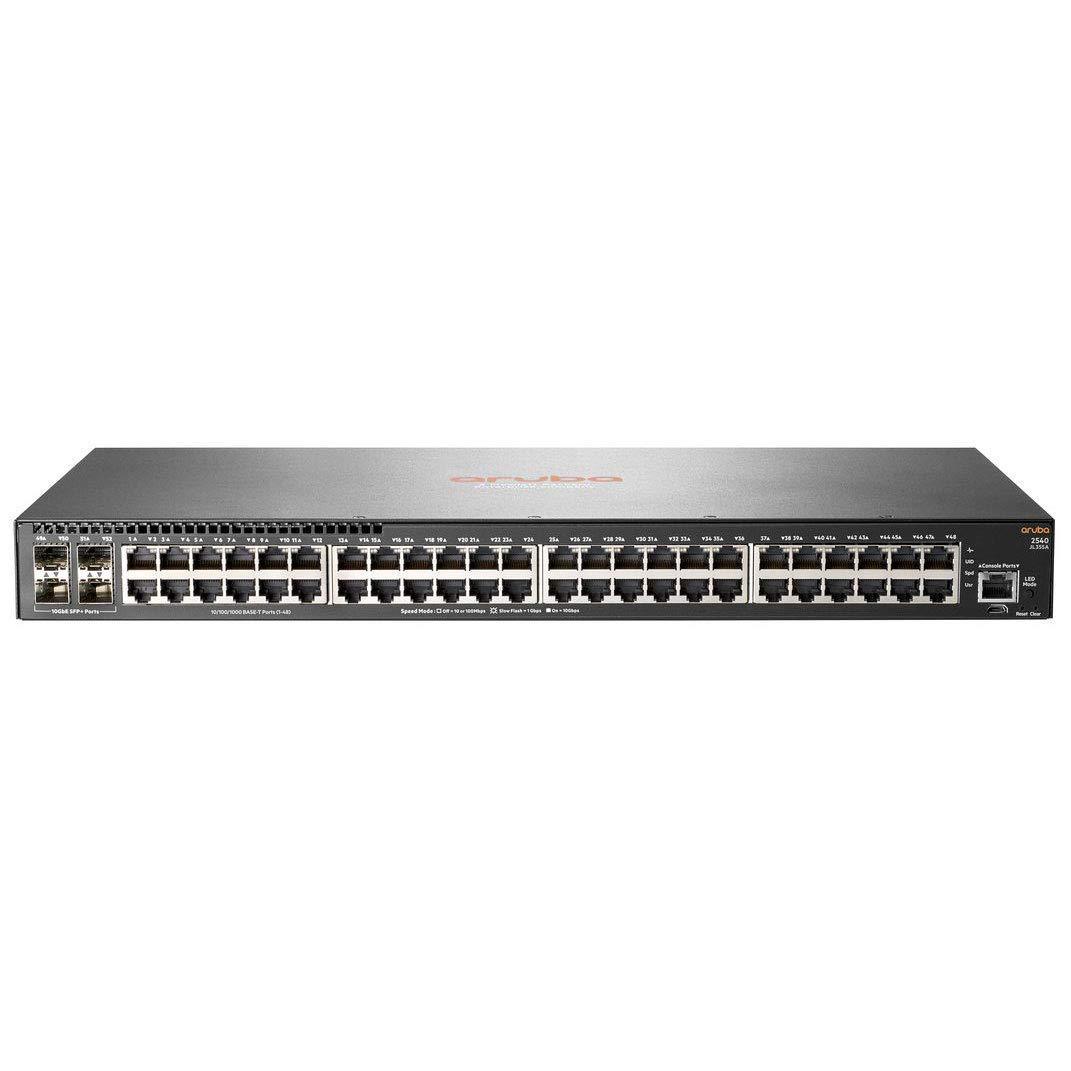HP JL355A E Aruba 2540 48G 4SFP+ Switch - AloinfoUSA