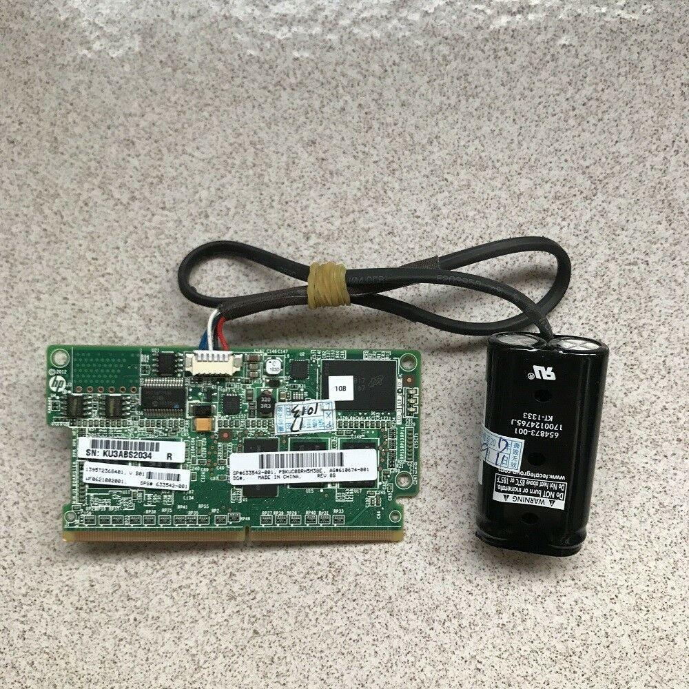 HP Smart Array P222 P420 P421 1GB FBWC Cache Module With Battery 633542-001 - AloinfoUSA