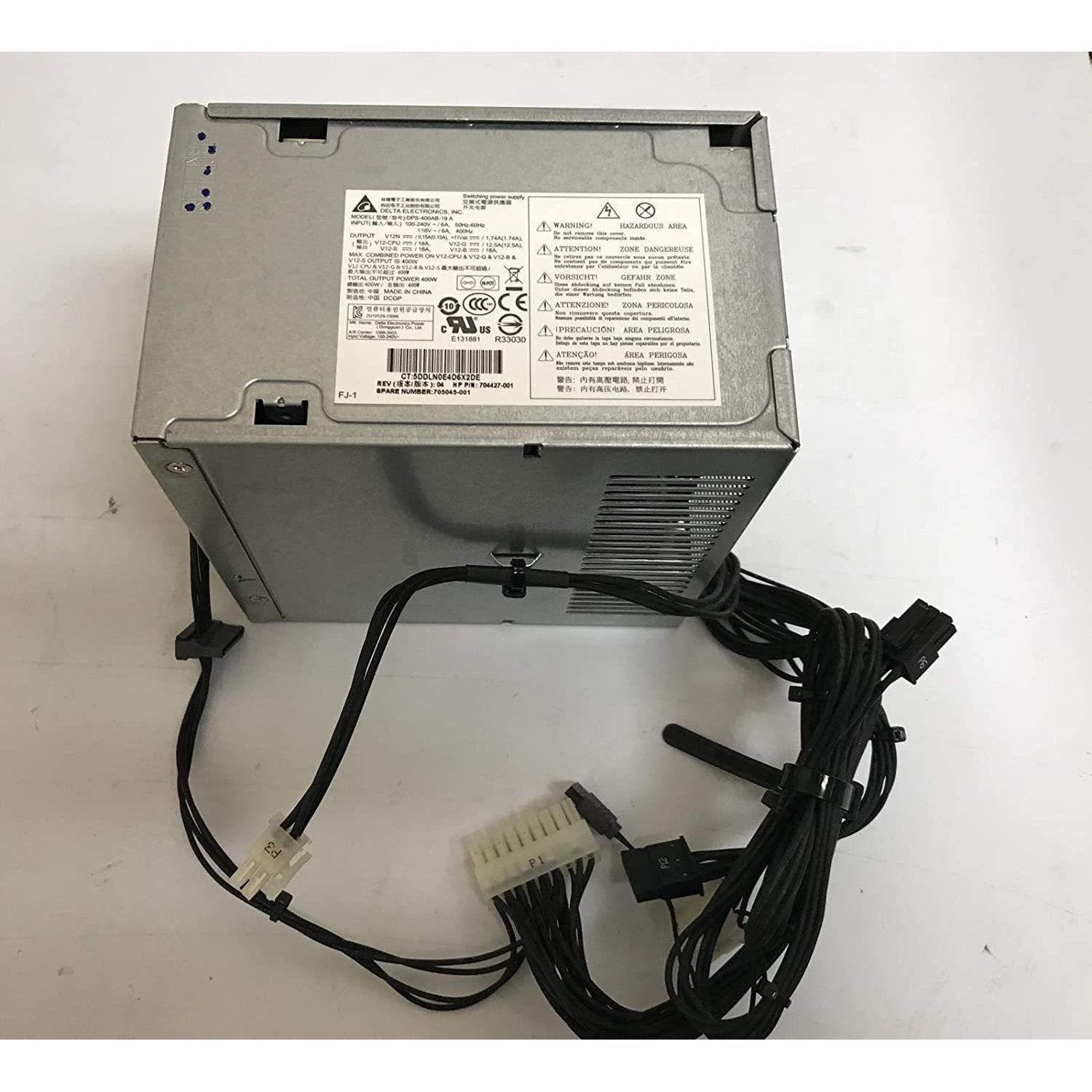 HP Z230 704427-001 400W 92% Power Supply 705045-001 DPS-400AB-19 A Pull - AloinfoUSA