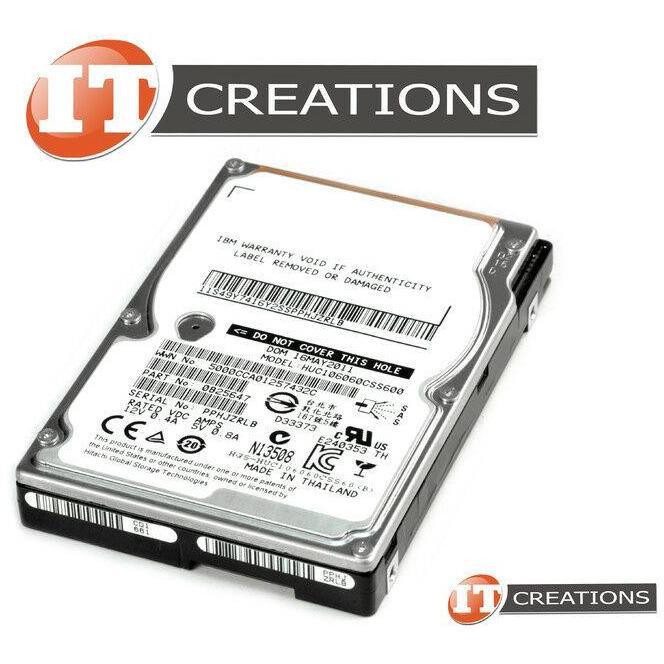IBM 600GB 10K RPM SAS 2.5 INCH SFF HDD 0B25647-IBM - AloinfoUSA
