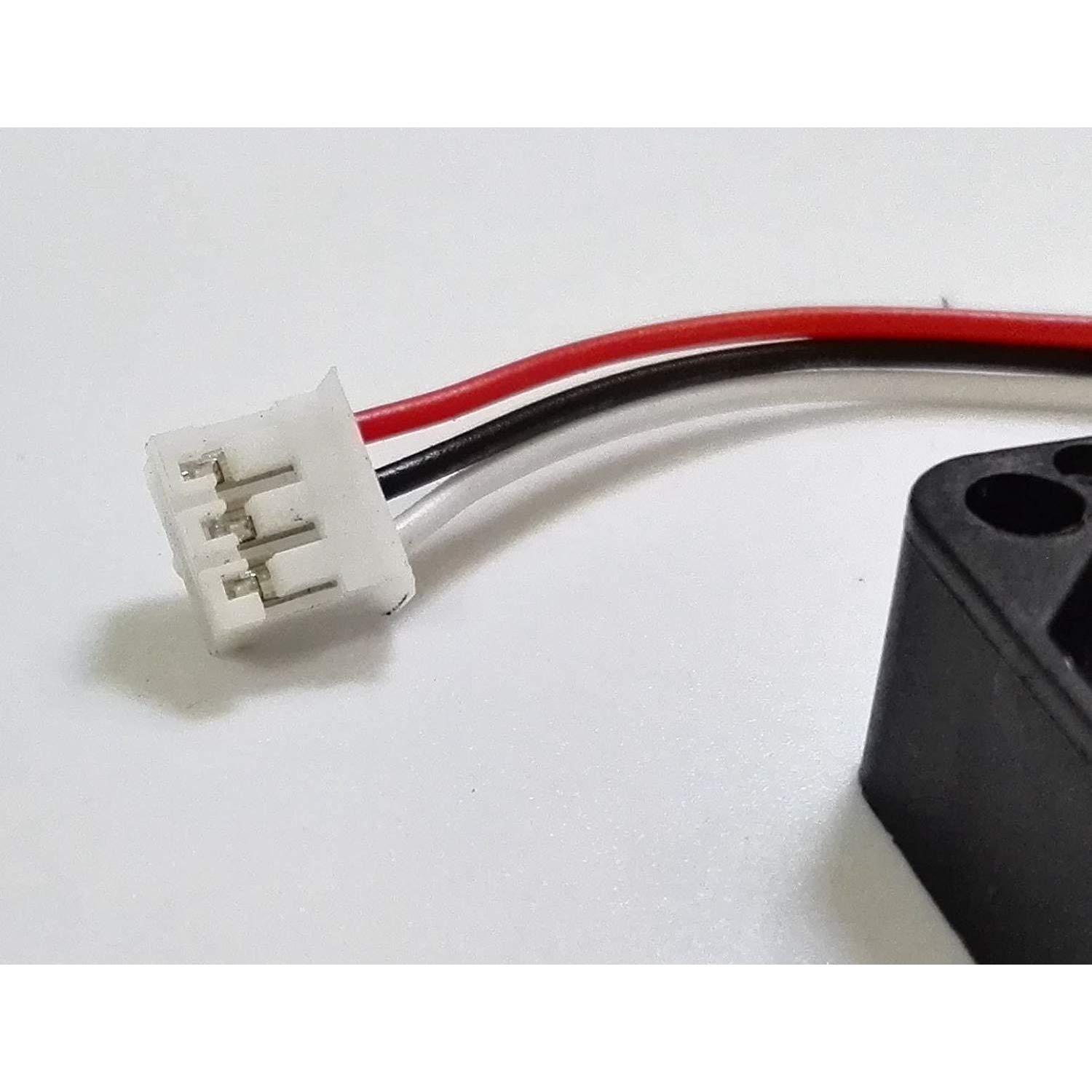 NMB 1204KL-04W-B59 30mm x 10mm Wired Router Cooler Cooling Fan DC 12V 0.12A 3Pin - AloinfoUSA