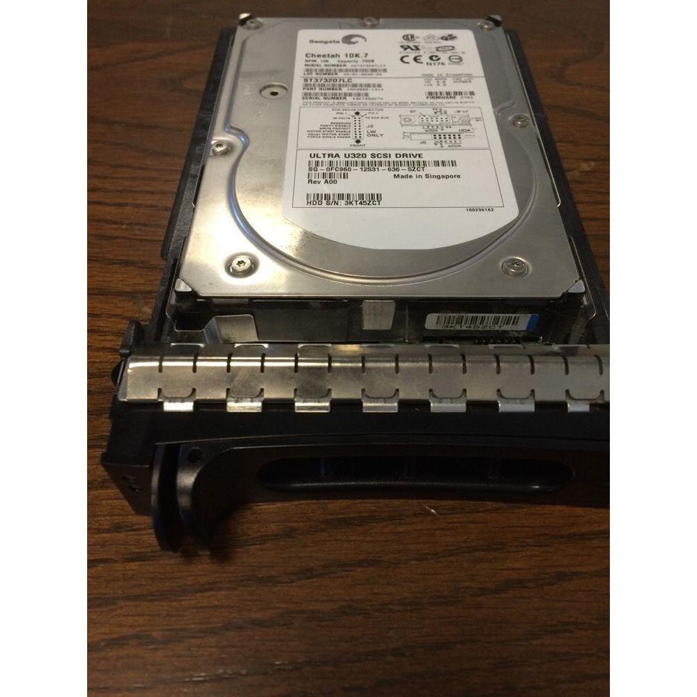 Seagate Cheetah 10K.7 ST373207LC 73GB 3.5" HDD With Caddy - AloinfoUSA